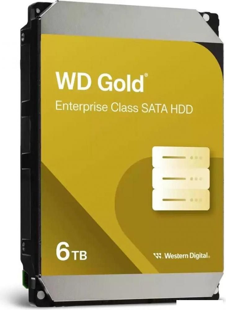 Жесткий диск WD Gold 6TB WD6004FRYZ