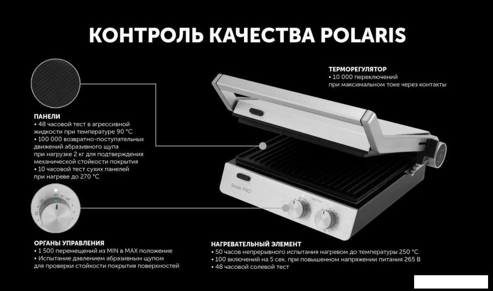 Электрогриль Polaris PGP 2803