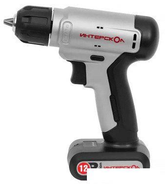 Дрель-шуруповерт Интерскол ДА-12ЭР 20 883.0.1.00 (с 1-им АКБ)