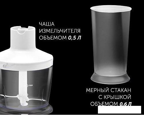 Погружной блендер Polaris PHB 1385 (белый)