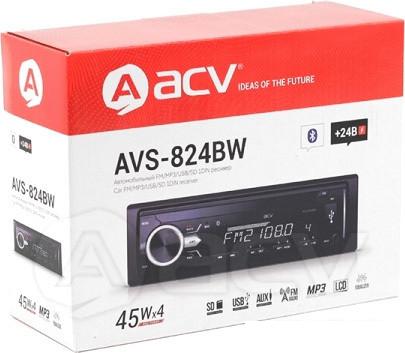 USB-магнитола ACV AVS-824BW