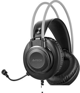 Наушники A4Tech Fstyler FH200U (черный/серый)
