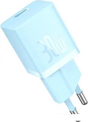 Сетевое зарядное Baseus GaN5 Fast Charger Mini 1C 30W CCGN070603 (голубой)