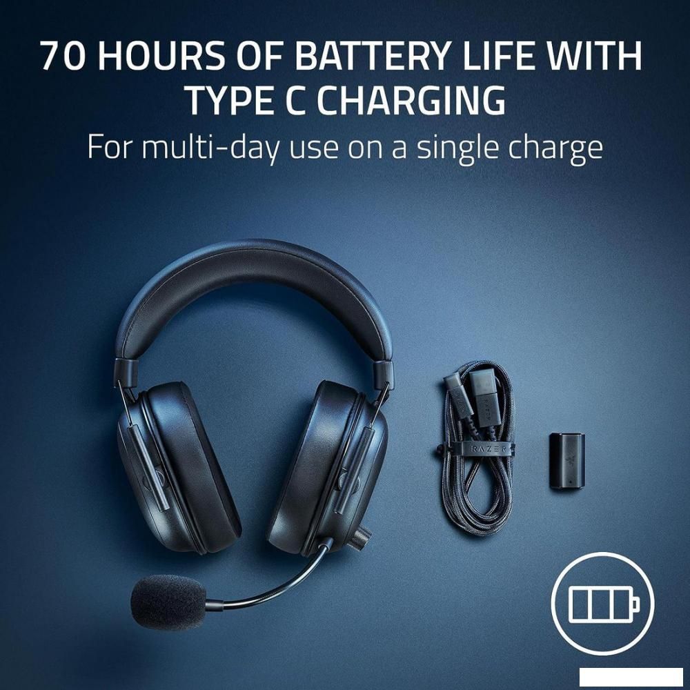 Наушники Razer Blackshark V2 Hyperspeed (черный)