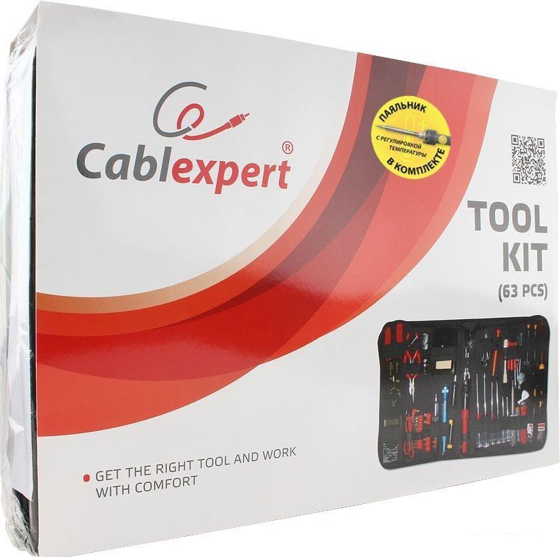 Электромонтажный набор Cablexpert TK-ELEC (63 предмета)