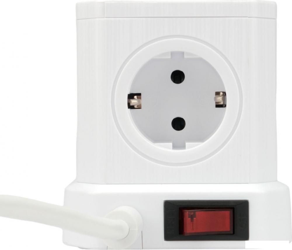 Сетевой фильтр Cablexpert TWR-5-U4-W-2