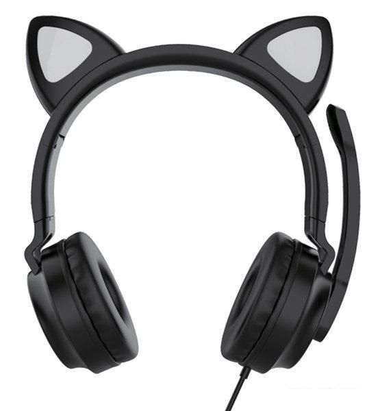 Наушники QUMO Game Cat (черный)