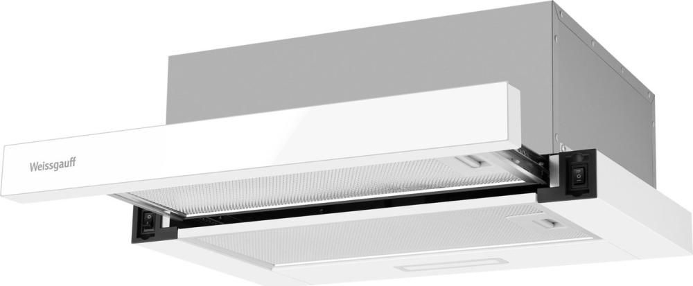 Кухонная вытяжка Weissgauff TEL 500 White Glass