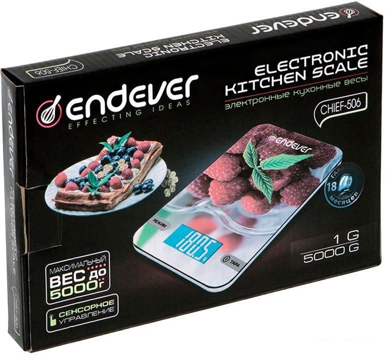 Кухонные весы Endever Chief-506