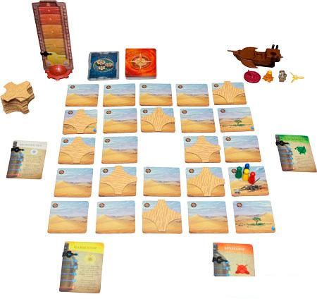 Настольная игра Стиль Жизни Запретная пустыня (Forbidden Desert)