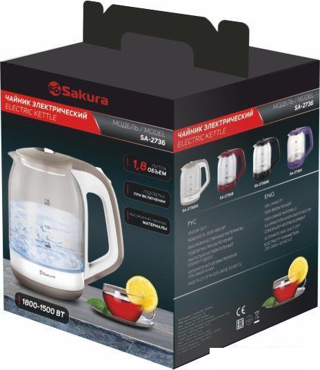 Электрический чайник Sakura SA-2736BK