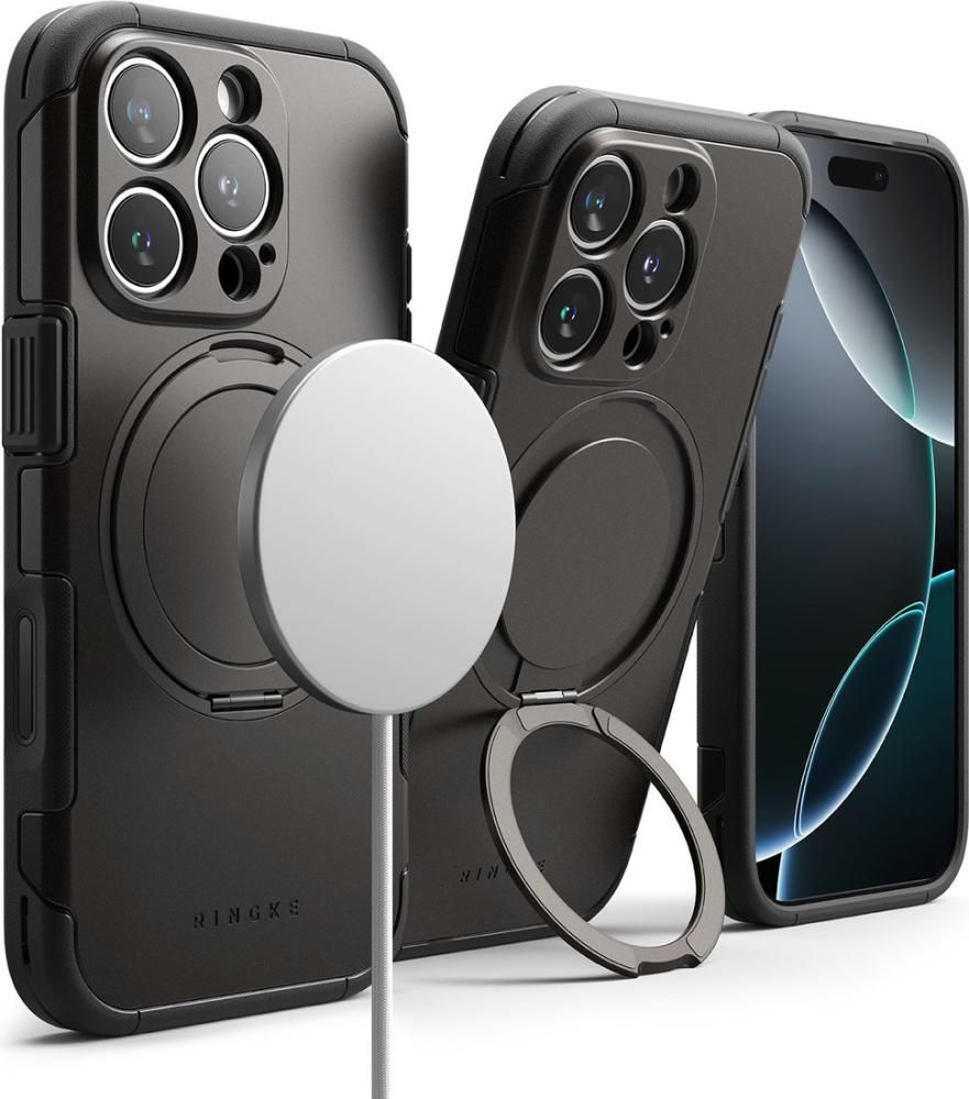 Чехол для телефона Ringke Alles для iPhone 16 Pro (Gun Metal)