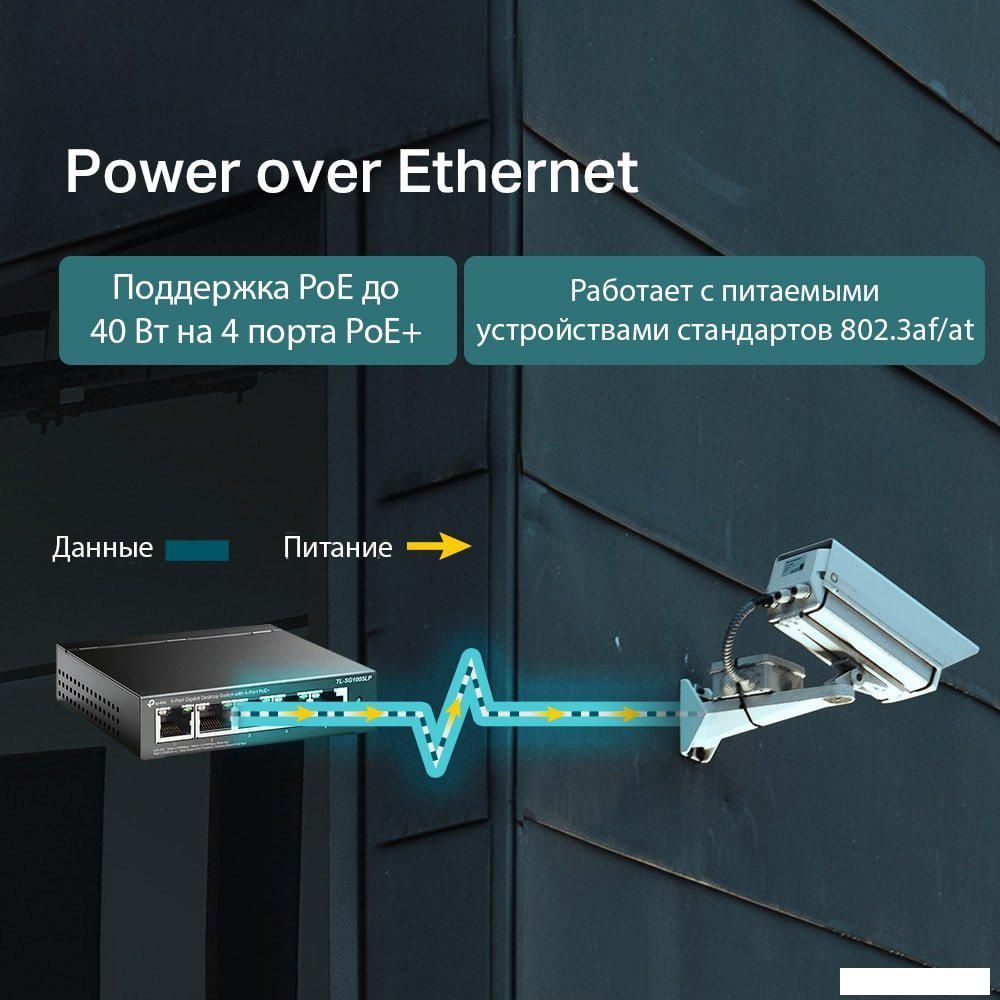 Неуправляемый коммутатор TP-Link TL-SG1005LP