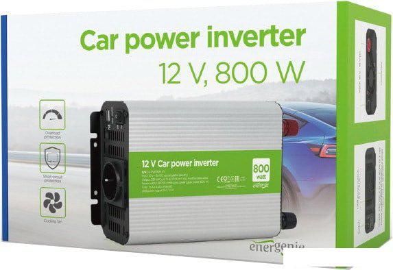 Автомобильный инвертор EnerGenie EG-PWC800-01