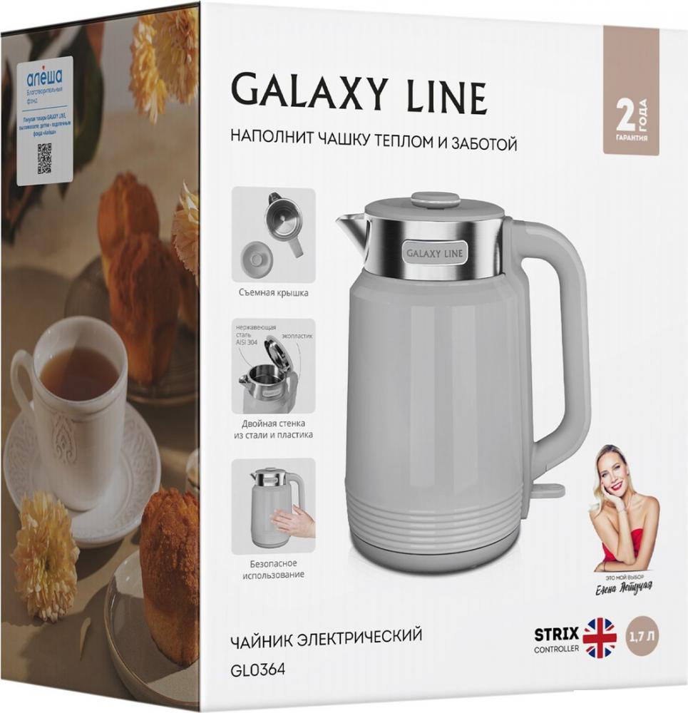 Электрический чайник Galaxy Line GL0364 (серый)