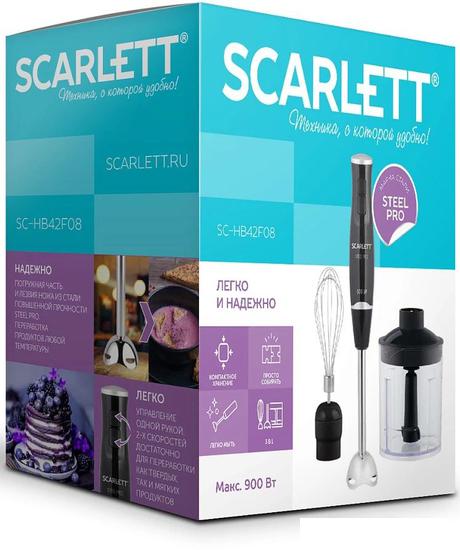 Погружной блендер Scarlett SC-HB42F08