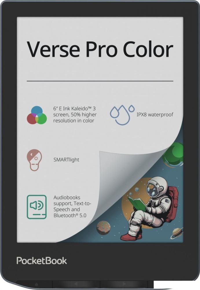 Электронная книга PocketBook 634K3 Verse Pro Color