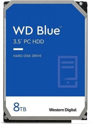 Жесткий диск WD Blue 8TB WD80EAAZ