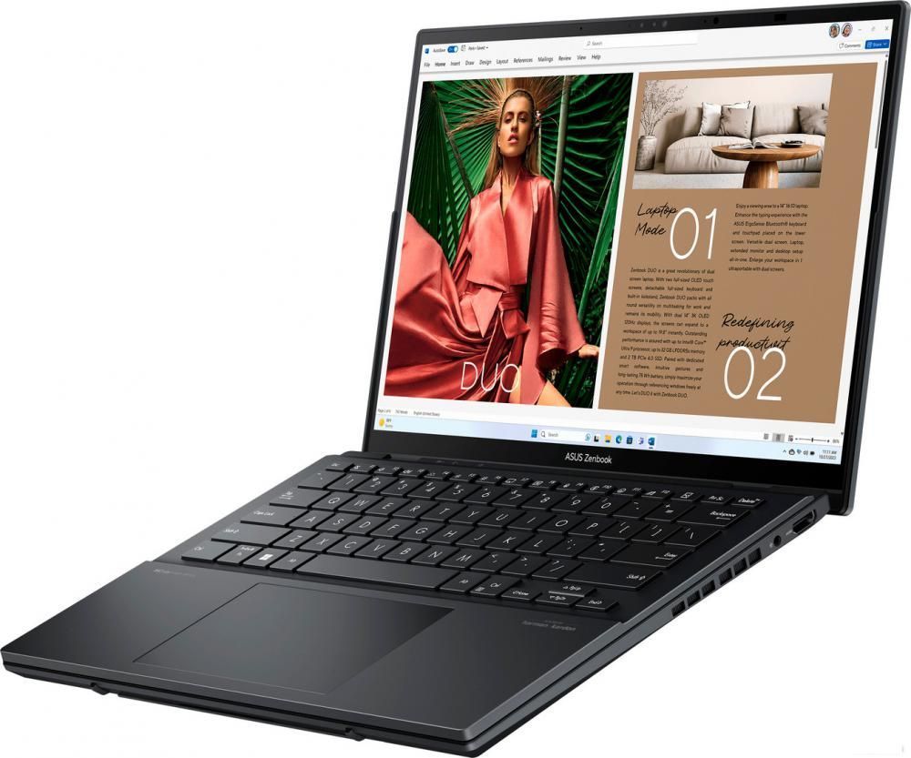 Рабочая станция ASUS Zenbook 14 Duo OLED UX8406MA-QL056W