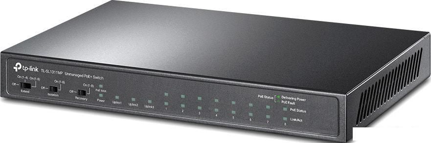 Неуправляемый коммутатор TP-Link TL-SL1311MP