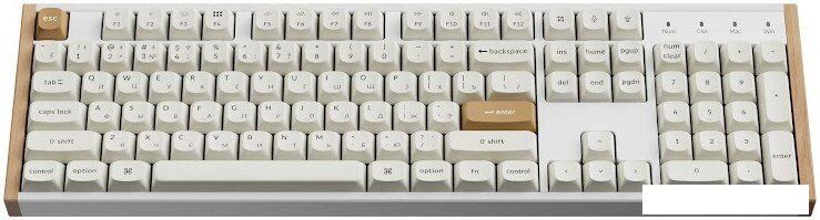 Клавиатура Keychron K10 HE Special Edition White K10H-Q1-RU (Nebula Magnetic)