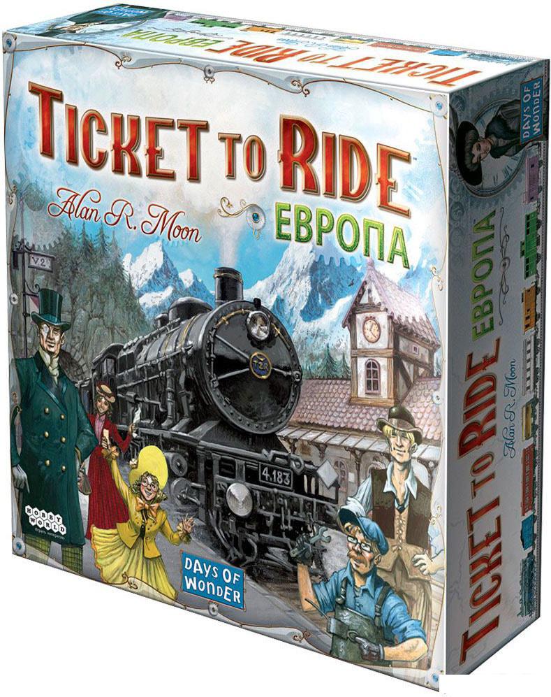 Настольная игра Мир Хобби Ticket to Ride: Европа