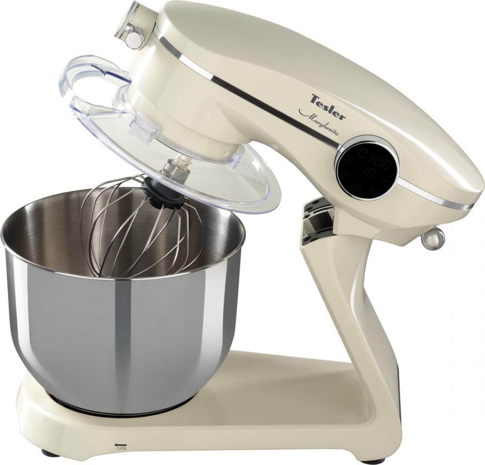 Планетарный миксер Tesler KM-1860 (бежевый)
