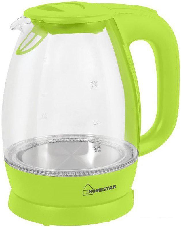 Электрический чайник HomeStar HS-1012 (зеленый)