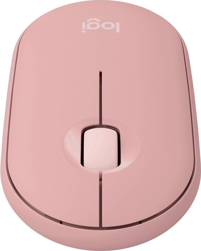 Мышь Logitech Pebble Mouse 2 M350s (розовый)