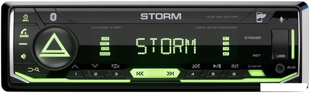 USB-магнитола Aura Storm-678DSP