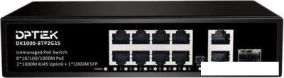 Неуправляемый коммутатор DPTEK DK1000-8TP2G1S