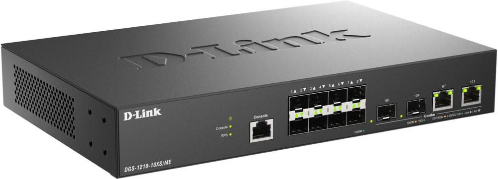 Управляемый коммутатор 2-го уровня D-Link DGS-1210-10XS/ME/C1A