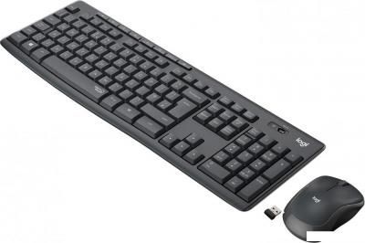 Офисный набор Logitech MK295 Silent Wireless Combo 920-009807 (графитовый)