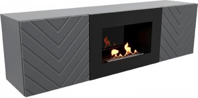 Биокамин Firelight BFP/P-1400V (графит) Биокамин Firelight BFP/P-1400V (графит)