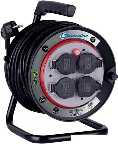 Удлинитель на катушке Electraline 49125 25 м