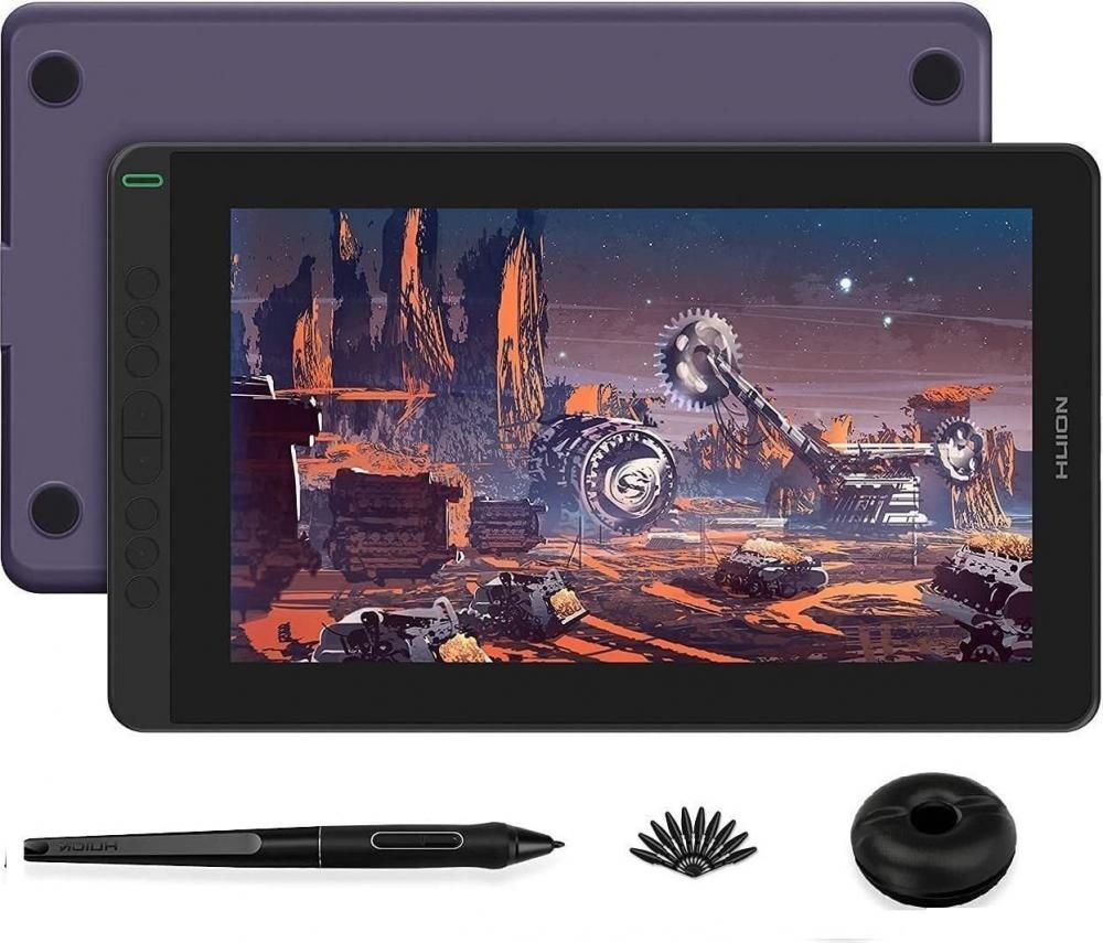 Графический монитор Huion Kamvas 13 (фиолетовый)