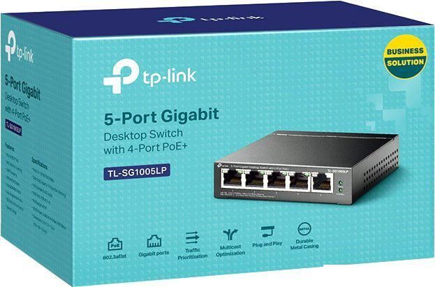 Неуправляемый коммутатор TP-Link TL-SG1005LP