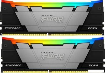 Оперативная память Kingston FURY Renegade RGB 2x32ГБ DDR4 3200 МГц KF432C16RB2AK2/64