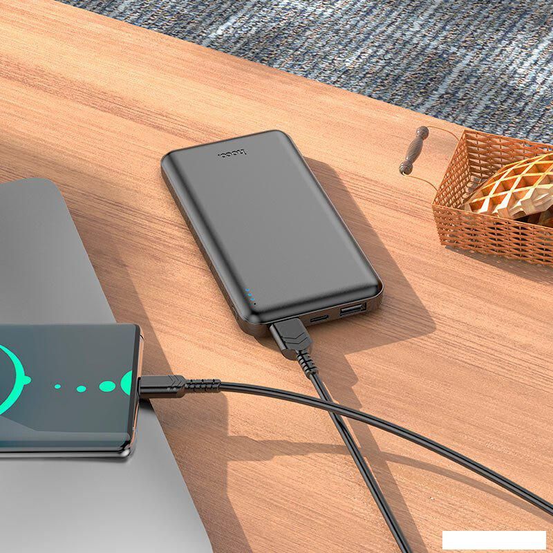 Внешний аккумулятор Hoco J100 10000mAh (черный)