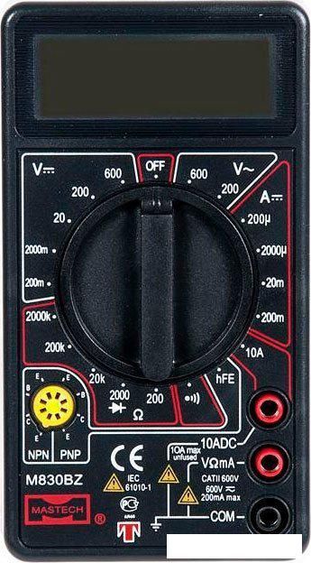 Мультиметр Mastech M830BZ