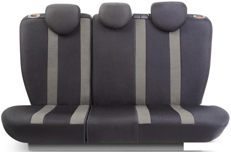 Комплект чехлов для сидений Autoprofi Cushion Comfort CUS-1505 (черный/серый)