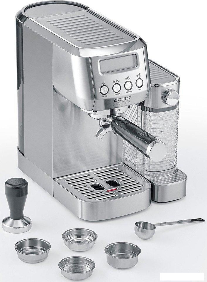 Рожковая кофеварка CASO Espresso Gourmet Latte
