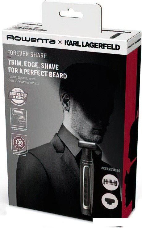 Триммер для бороды и усов Rowenta Forever Sharp Karl Lagerfeld TN602LF0