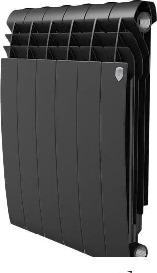 Алюминиевый радиатор Royal Thermo Biliner Alum 500 Noir Sable (8 секций)