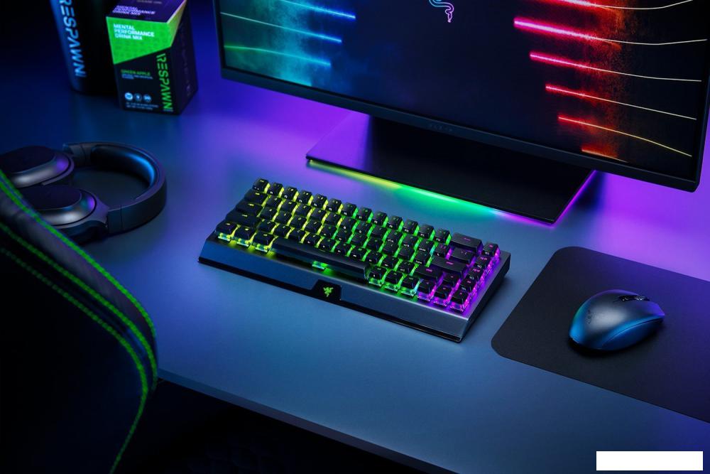 Клавиатура Razer Blackwidow V3 Mini HyperSpeed Yellow Switch