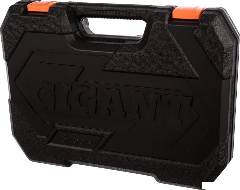 Набор трещотка с головками и битами Gigant GAS 82 (82 предмета)
