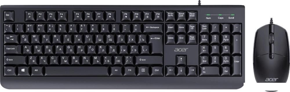 Офисный набор Acer OCC400 (черный)