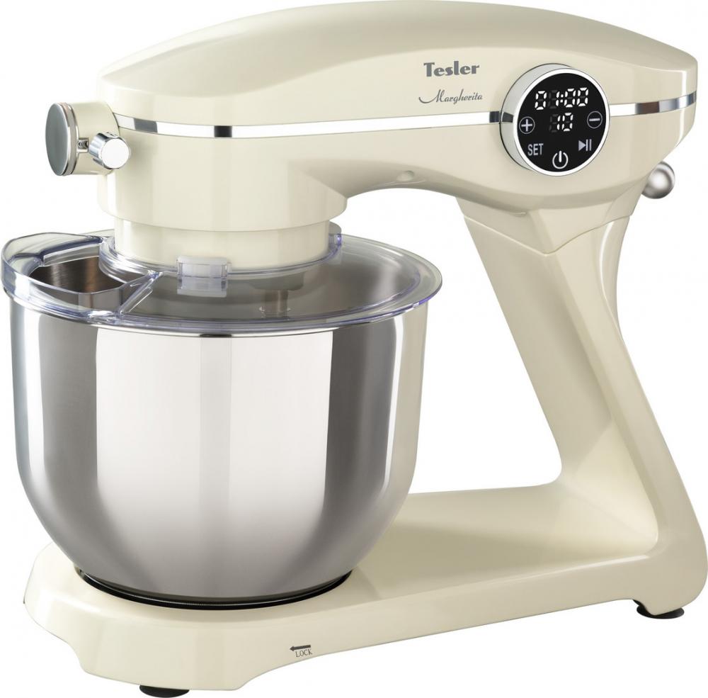 Планетарный миксер Tesler KM-1860 (бежевый)
