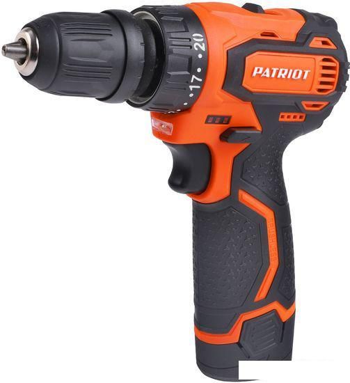 Дрель-шуруповерт Patriot BR 369Li 180201369 (с 2-мя АКБ, кейс)
