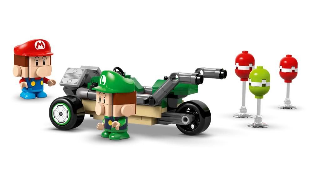 Конструктор LEGO Mario Kart – Малыш Марио против Малыша Луиджи 72034